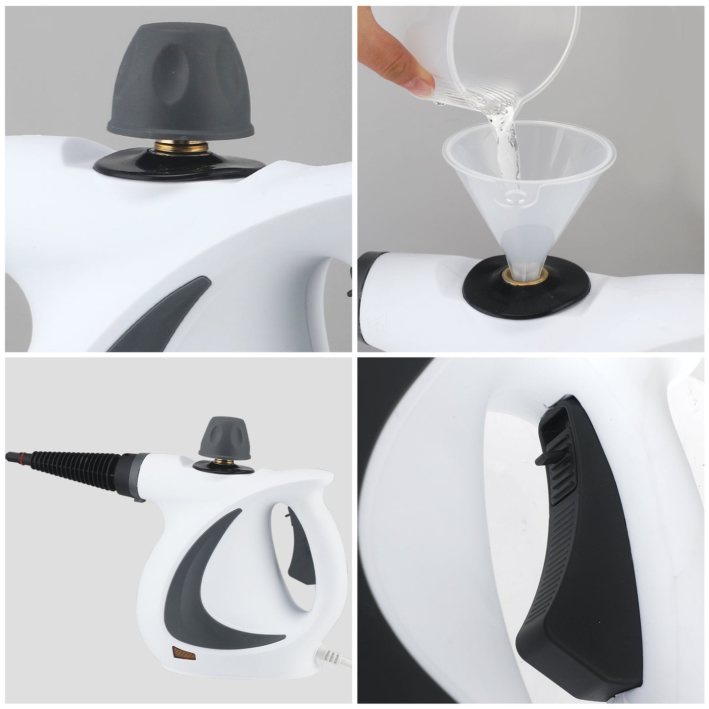 High temperature and high pressure steam cleaner