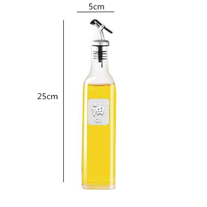 Glass Oil Dispenser Bottle Kitchen
