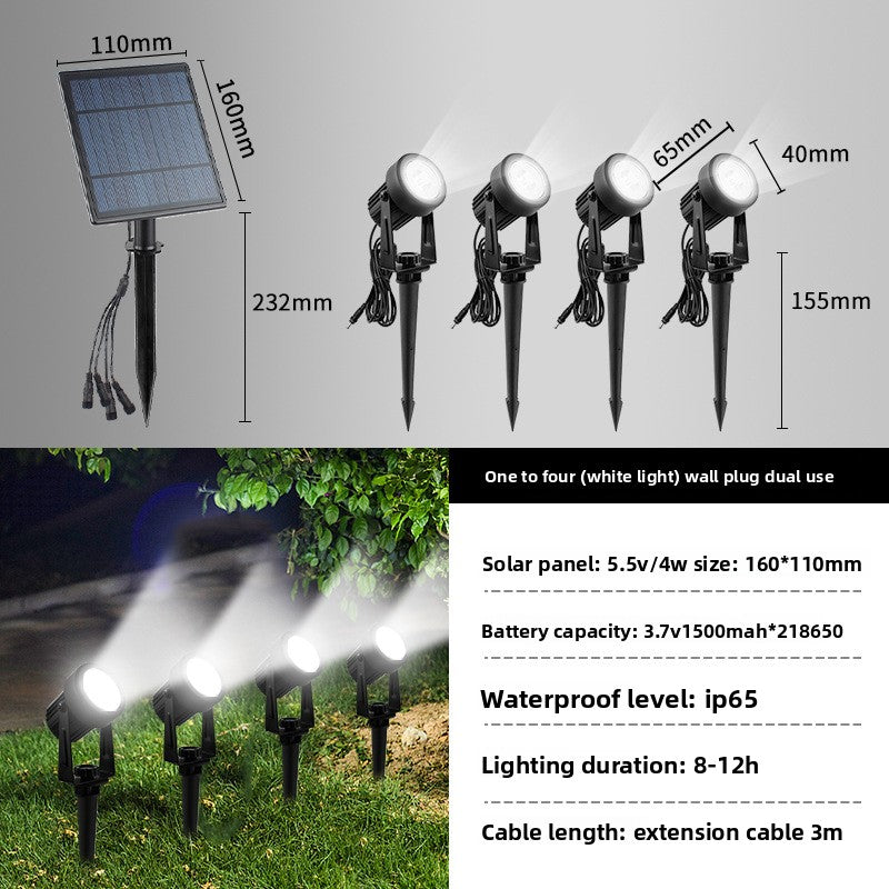 Solar garden light