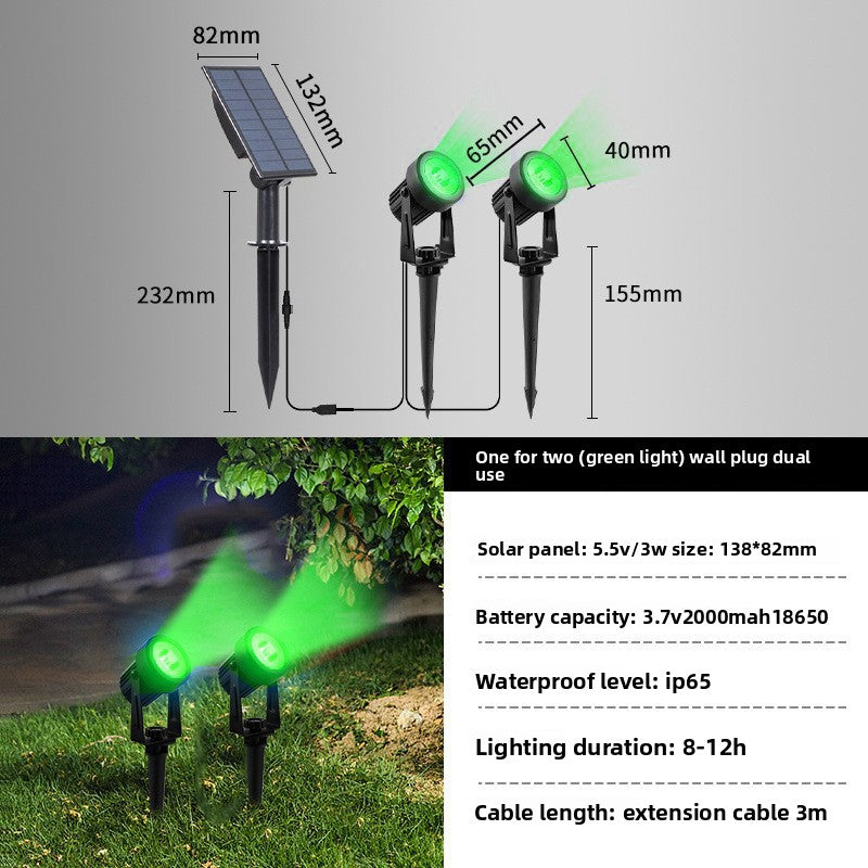Solar garden light