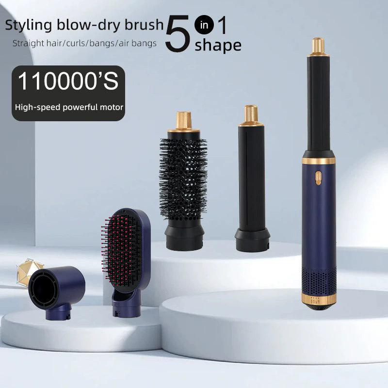 Multi-functional hot air hair curler