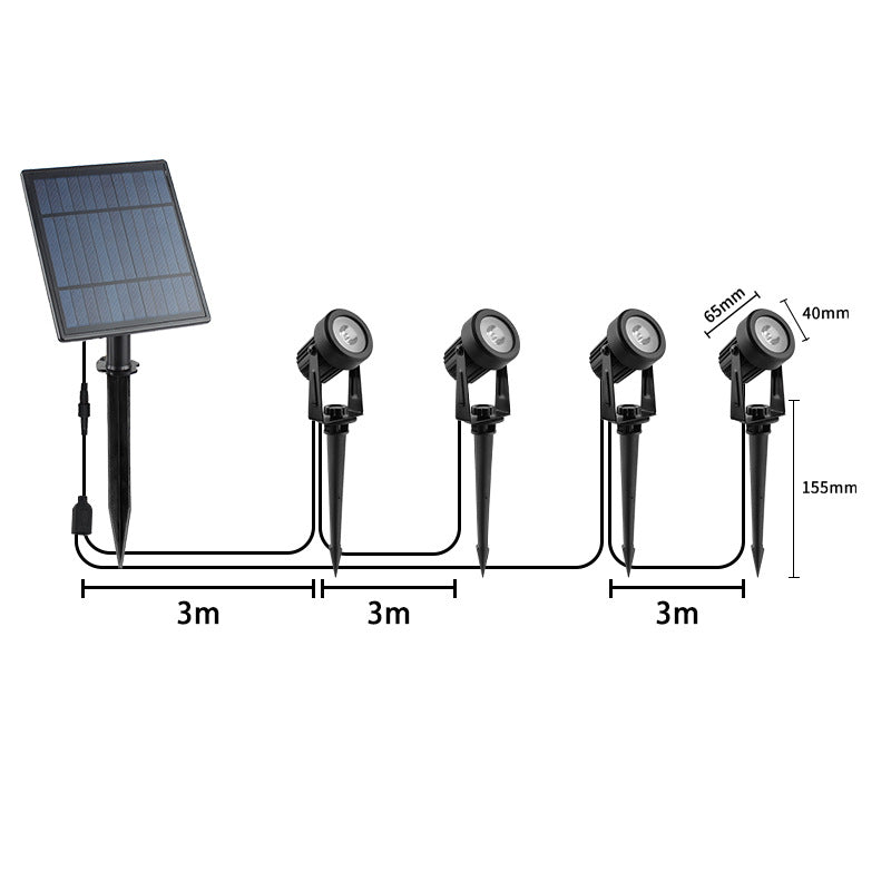 Solar garden light