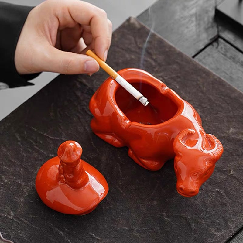 Ceramic ashtray