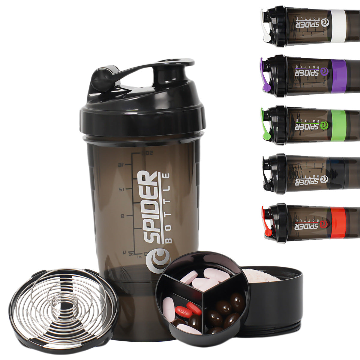 Protein powder shaker cup