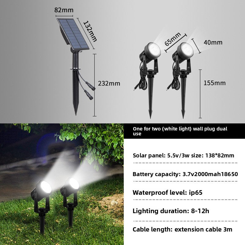 Solar garden light