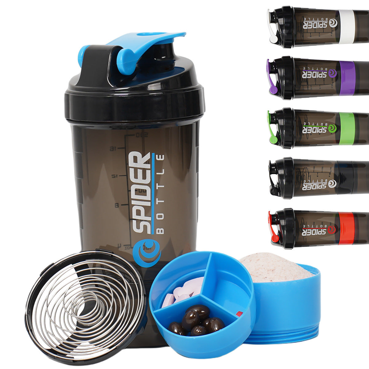 Protein powder shaker cup